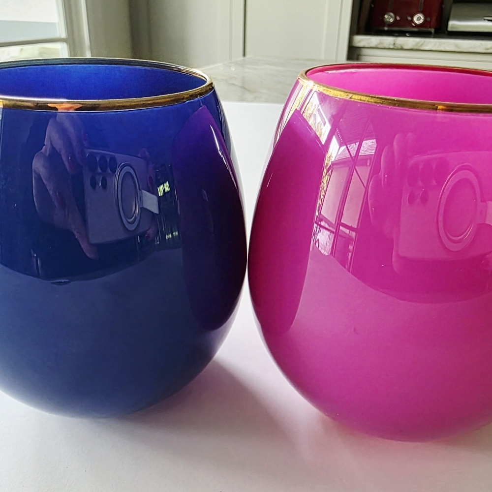 Set of two glasses